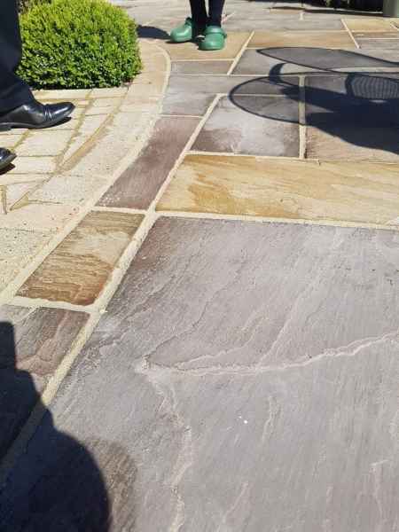 Resin Bound re-pointing